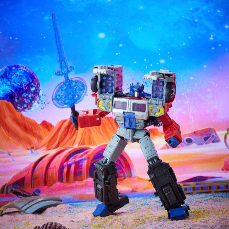 Transformers: Generation 2 Generations Legacy Voyager Action Figure 2022 Laser Optimus Prime 18 cm 5
