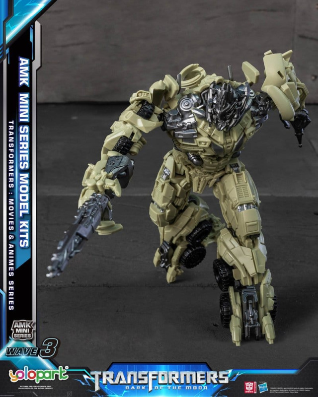 Transformers Generation One AMK Mini Series Plastic Model Kit Wave 3 Megatron TF 3 11 cm 8