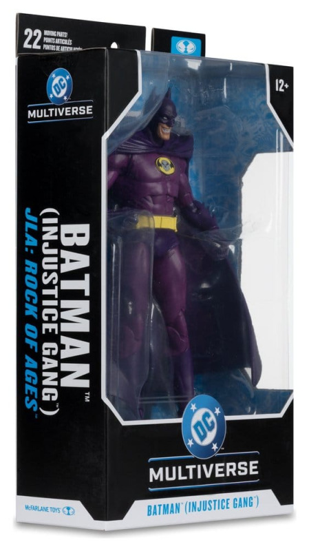 DC Multiverse Action Figure Batman (Injustice Gang) (JLA: Rock of Ages) (Red Platinum Edtion) 18 cm 7