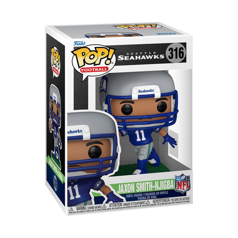 NFL: Legends POP! Sports Vinyl Figure Seattle Seahawks - Jaxon Smith-Njigba 9 cm 1