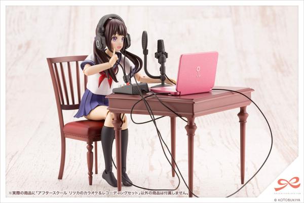 Sousai Shojo Teien Model Kit Accesoory Set 1/10 After School Ritsuka's Karaoke & Recording Set