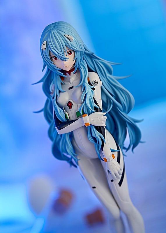 Rebuild of Evangelion Pop Up Parade PVC Statue Rei Ayanami: Long Hair Ver. (re-run) 17 cm