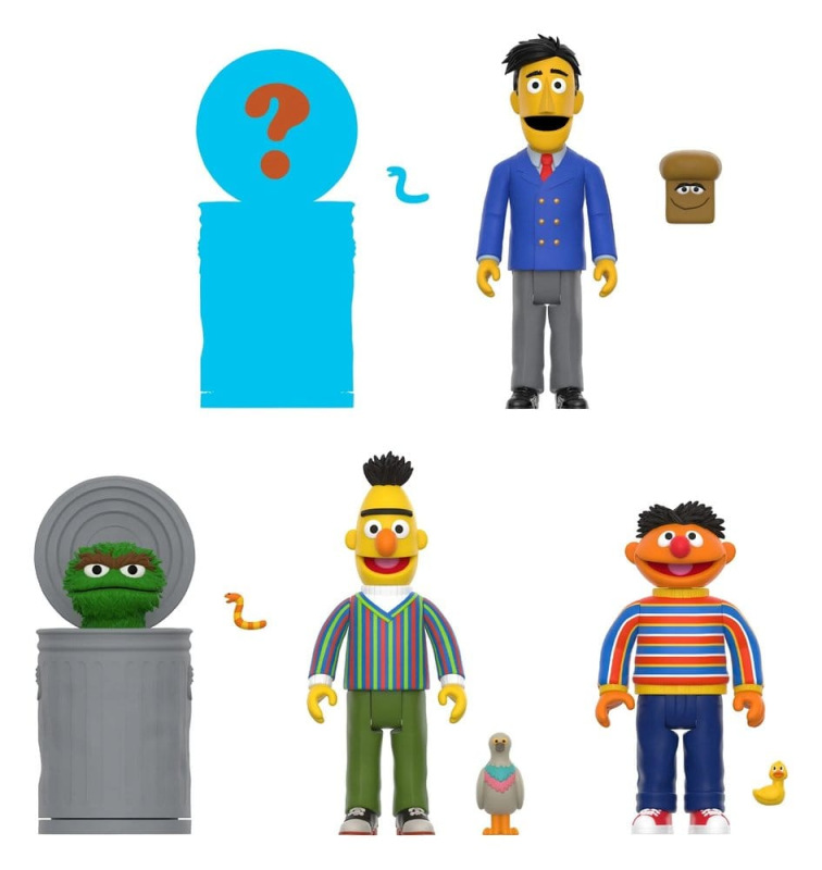 Sesame Street Action Figure Blind Box Wave 3 Display 23 cm 1