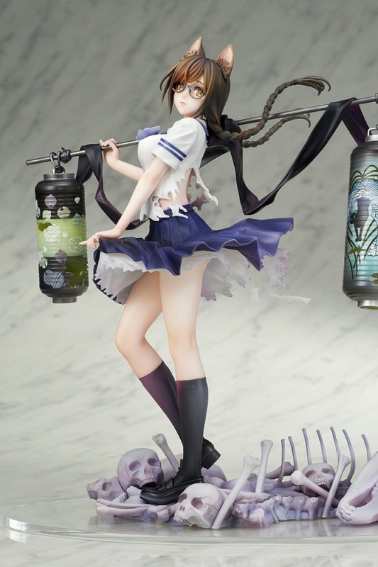 Comics Bakemonogatari PVC Figure 1/7 Tsubasa Hanekawa 26 cm 11