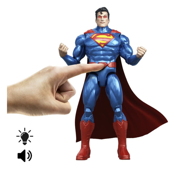 DC Premier Action Figure with Sound & Light Heat Vision Superman 16 cm 2