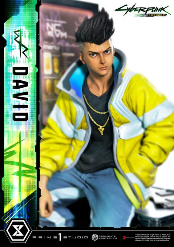 Cyberpunk: Edgerunners Real Elite Masterline Series Statue 1/4 David 58 cm 12