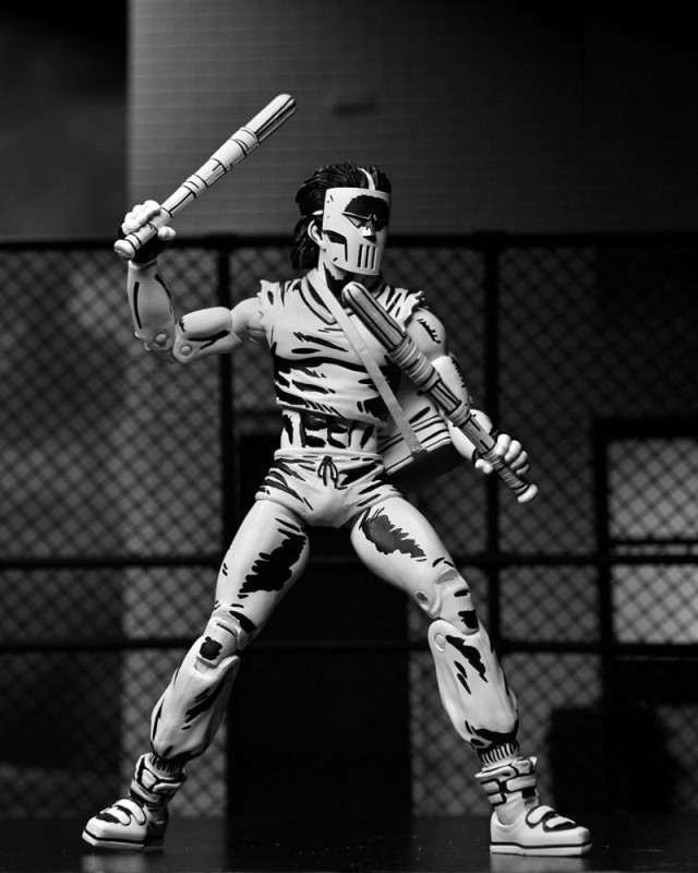 Teenage Mutant Ninja Turtles Action Figure Casey Jones Black & White 18 cm 10