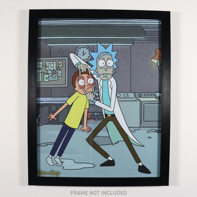 Rick & Morty Limited Edition Fan-Cel 36 x 28 cm Art Print - FaNaTtik