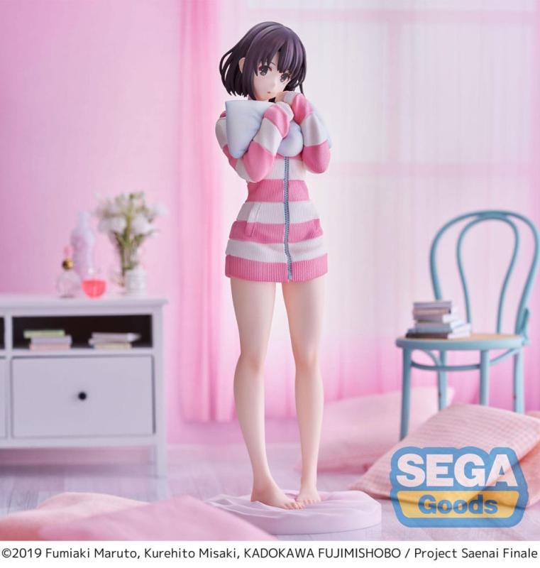 Saekano the Movie: Finale Luminasta PVC Statue Megumi Kato Pajamas Ver. 22 cm