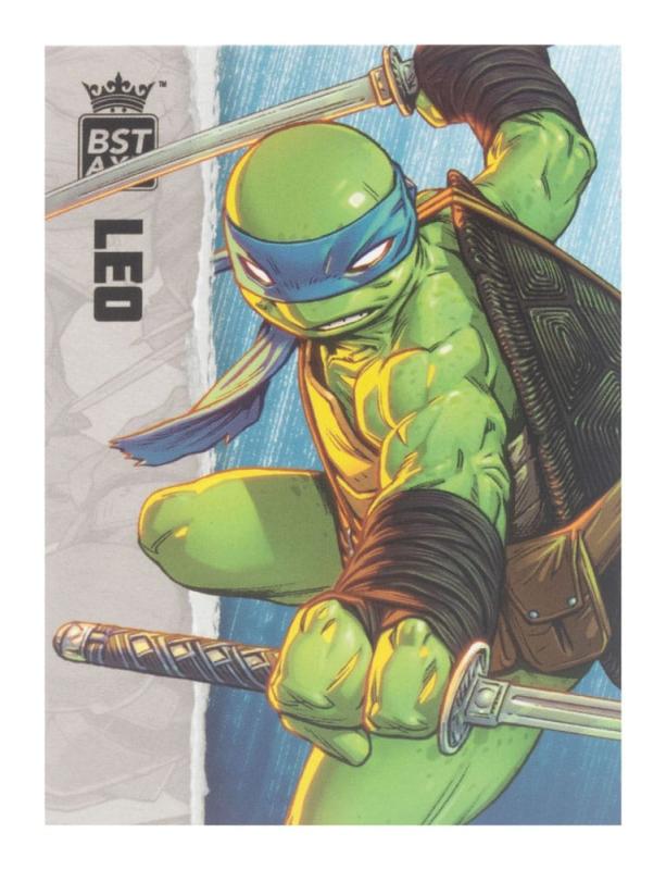 Teenage Mutant Ninja Turtles BST AXN Action Figure Leonardo (IDW Comics) 13 cm