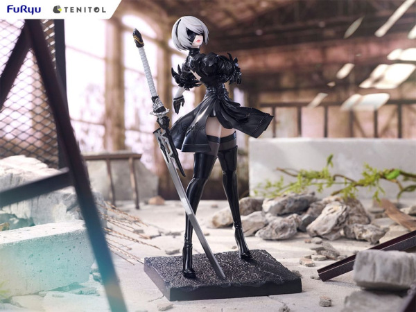 NieR:Automata Tenitol PVC Statue 2B Ver1.1a 22 cm 9