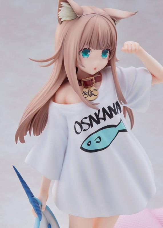 My Cat Is a Kawaii Girl Statue 1/6 Kinako Good Morning Ver. 21 cm