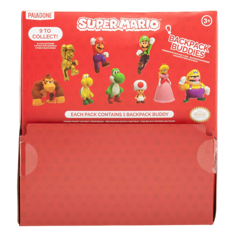 Super Mario Backpack Buddies Mystery Bags Display (24) 7