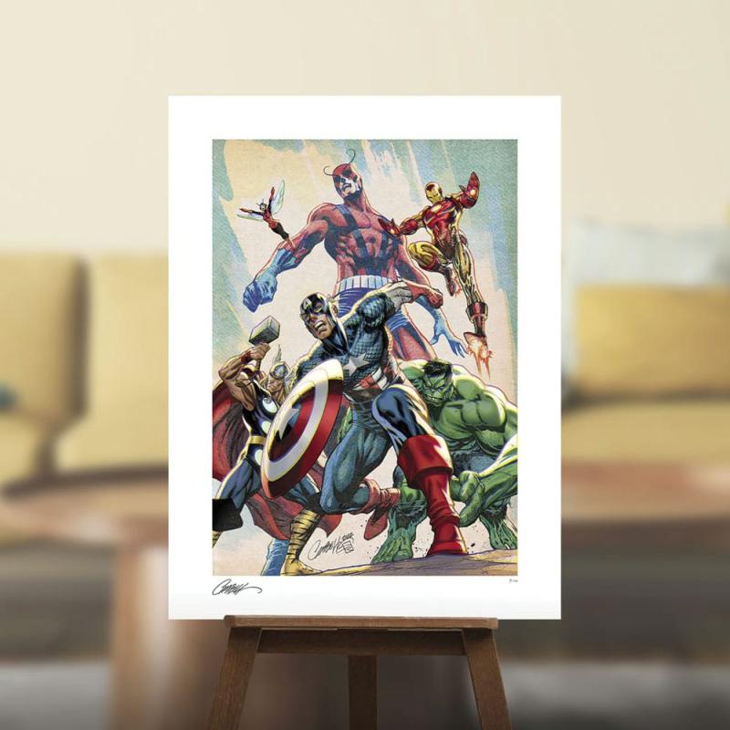 Marvel: The Avengers 46 x 61 cm Art Print - Sideshow Collectibles
