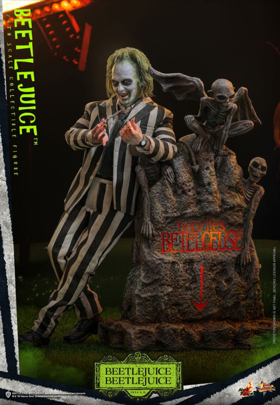 Beetlejuice Beetlejuice Movie Masterpiece Action Figure 1/6 Beetlejuice 30 cm 3