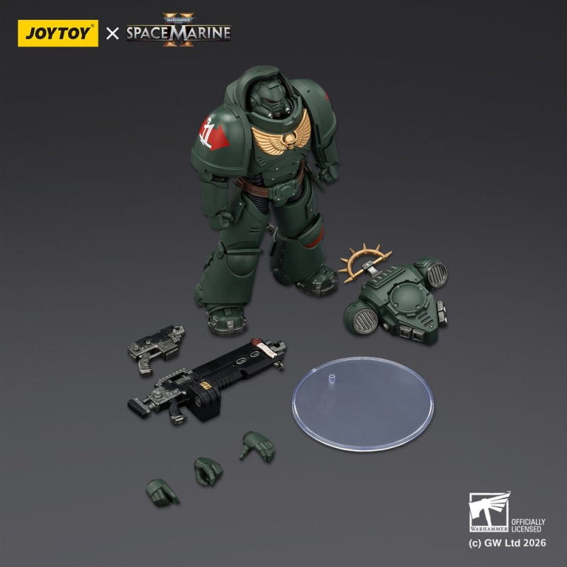 Warhammer 40,000 Action Figure Game Edition Dark Angels Heavy Intercessor 13 cm 5