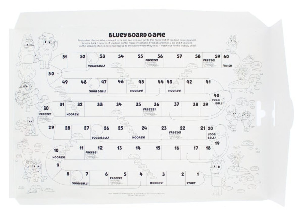 Bluey Colouring and Play World Set 3