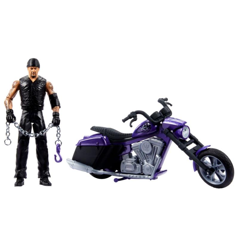 WWE Wrekkin' Vehicle Big Evil Slamcycle with Undertaker Action Figure 15 cm