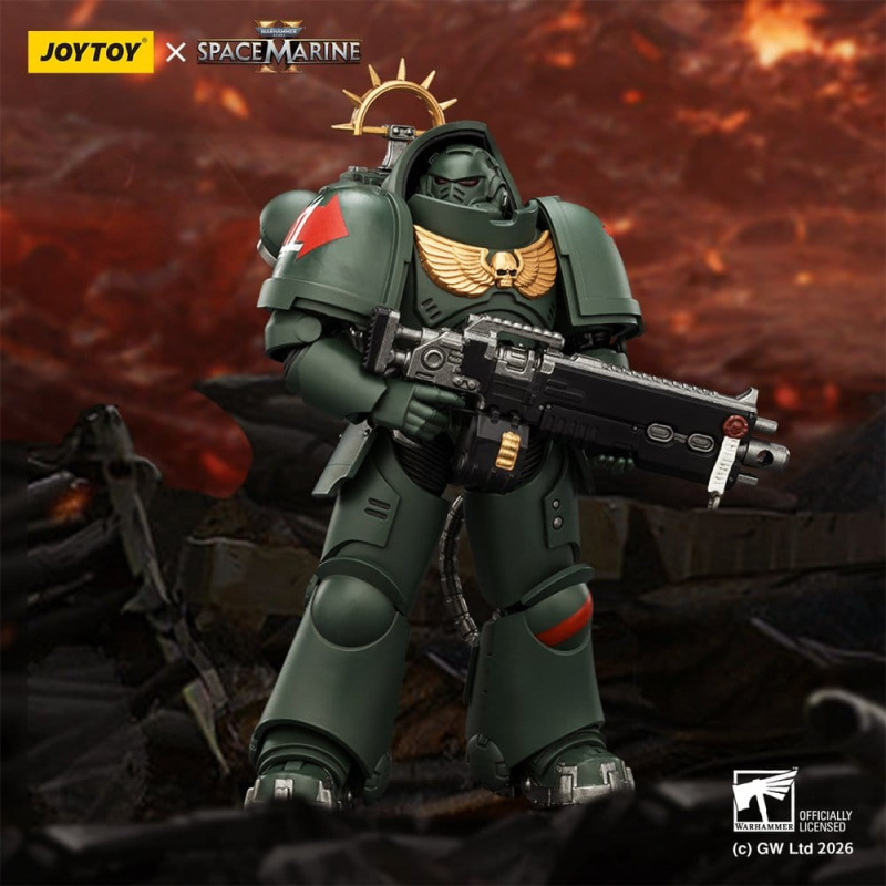 Warhammer 40,000 Action Figure Game Edition Dark Angels Heavy Intercessor 13 cm 10