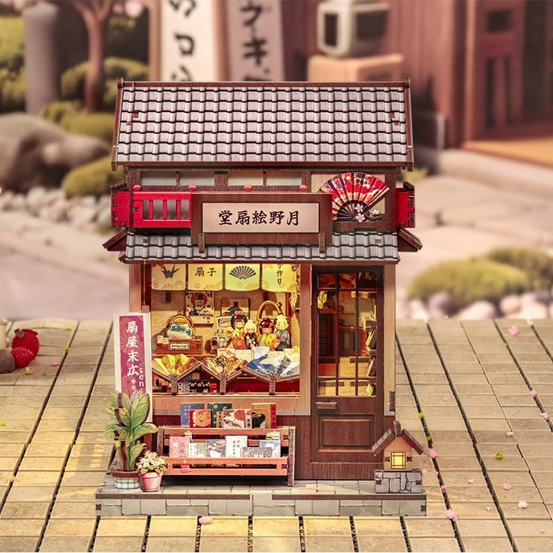 Miniature House Model Kit Tsukino Eogi-dou 19 x 14 cm 1
