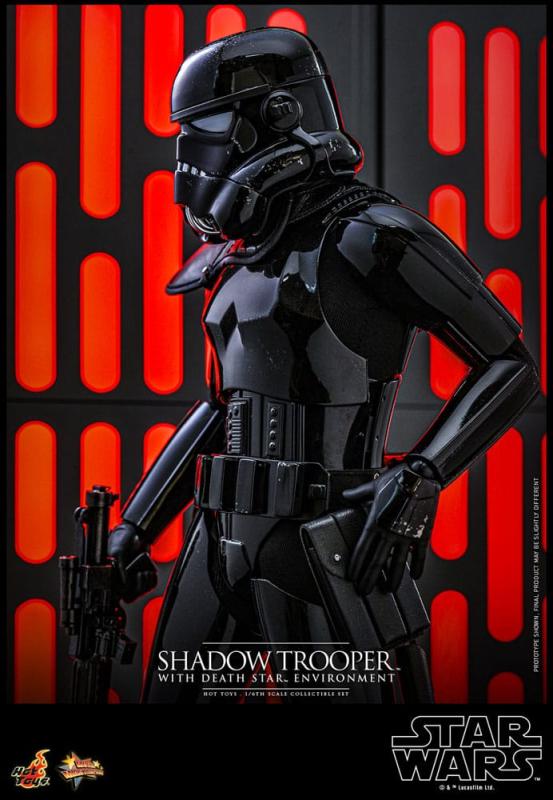 Star Wars Movie Masterpiece Action Figure 1/6 Shadow Trooper with Death Star Environment 30 cm