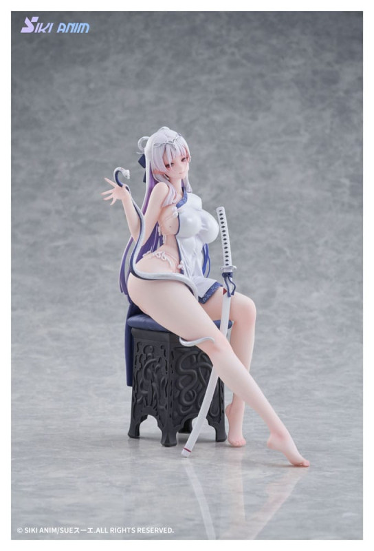 Original Character PVC Statue 1/7 The Color of the Blue - White Snake Normal Edition 20 cm 11
