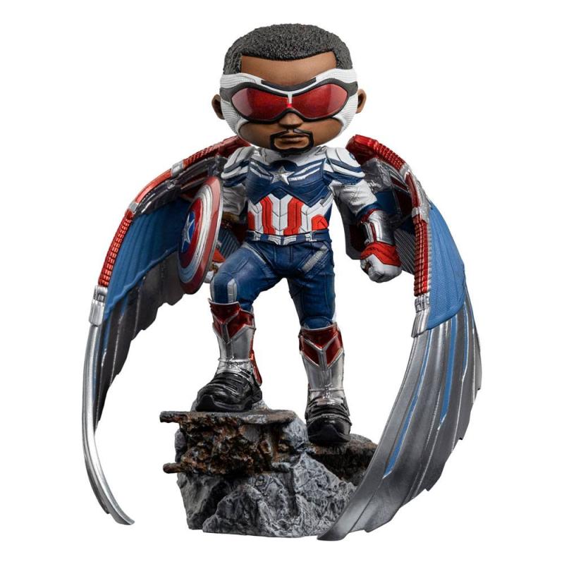 Captain America: Sam Wilson 17 cm Mini Co. PVC Figure - Iron Studios