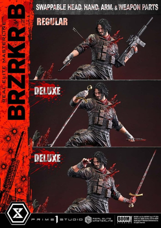 BRZRKR Real Elite Masterline Statue 1/4 B Deluxe Version 70 cm 11