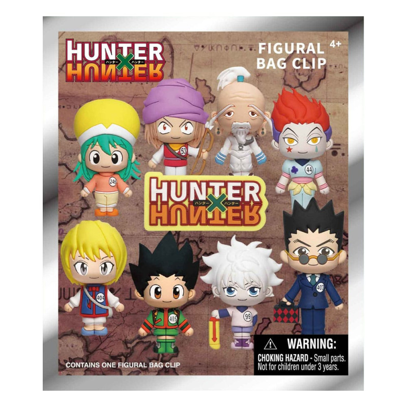 Hunter x Hunter 3D Foam Bag Clips Series 1 Display (24) 2