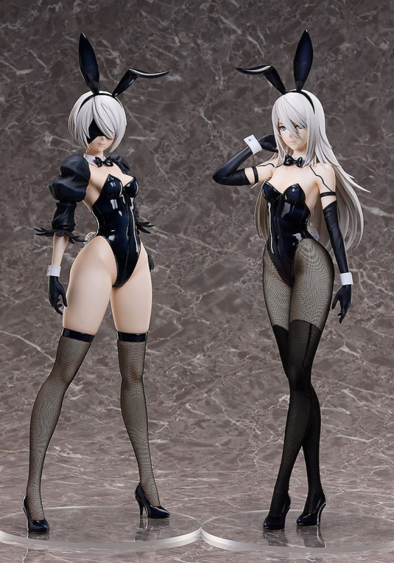 NieR:Automata Ver1.1a PVC Statue 1/4 A2 (YoRHa Type A No. 2): Bunny Ver. 50 cm 8