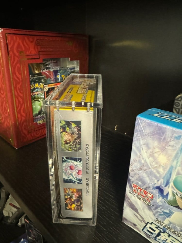 Evoretro Acrylic Display Case for Pokémon Large Japanese Booster Box 7
