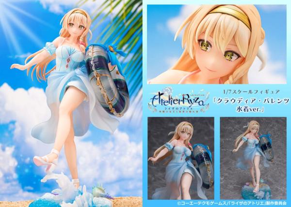 Atelier Ryza: Ever Darkness & the Secret Hideout PVC Statue 1/7 Klaudia Valentz Swimsuit Ver. 25 cm 3