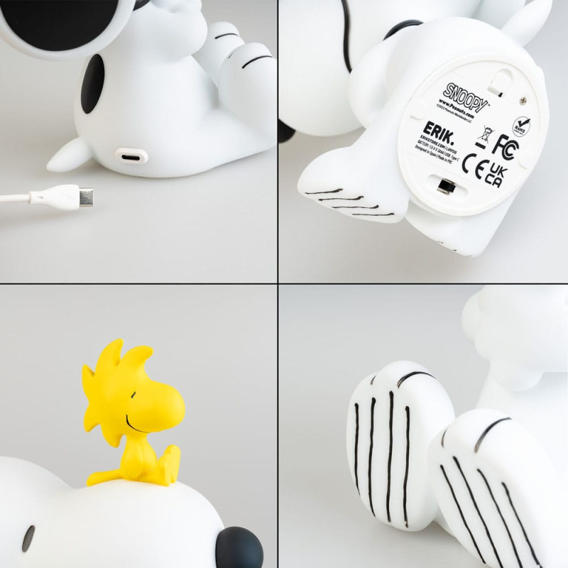 Peanuts Lamp with USB-C Snoopy 3