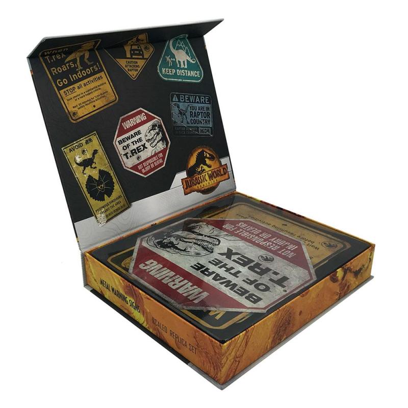 Jurassic World: Warning Signs Mini Replica - Factory Entertainment