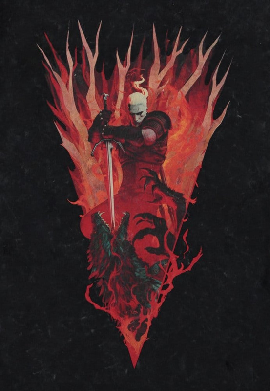 The Witcher T-Shirt The Beast Slayer M 3