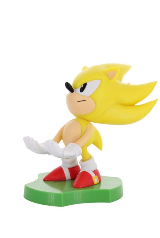 Sonic The Hedgehog Holdem Cable Guy Super Sonic 10 cm