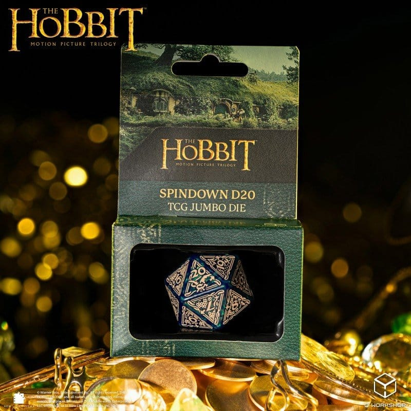 The Hobbit Spindown Jumbo Die Tideborn TCG D20 2