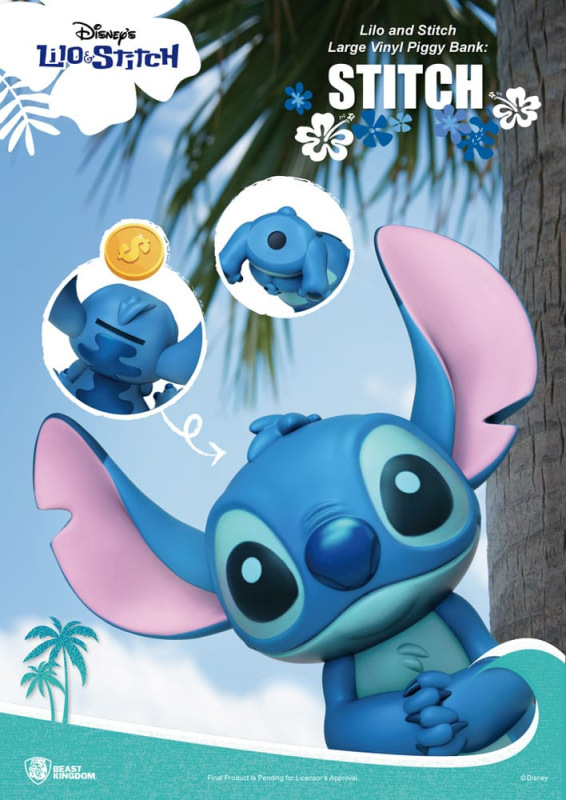Lilo & Stitch Piggy Vinyl Bank Stitch 44 cm 4