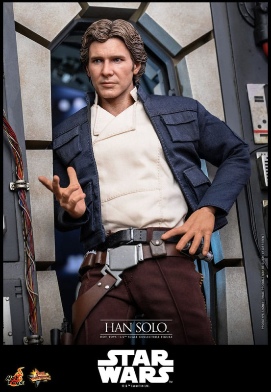 Star Wars Episode V Movie Masterpiece Action Figure 1/6 Han Solo 31 cm 2