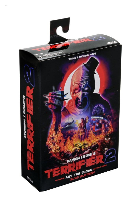 Terrifier 2 Ultimate Action Figure Art the Clown (Blood Splattered) 18 cm 4