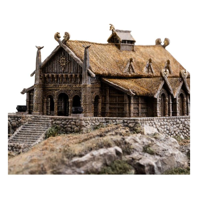 Lord of the Rings Statue The Golden Hall of Edoras 9 cm 2