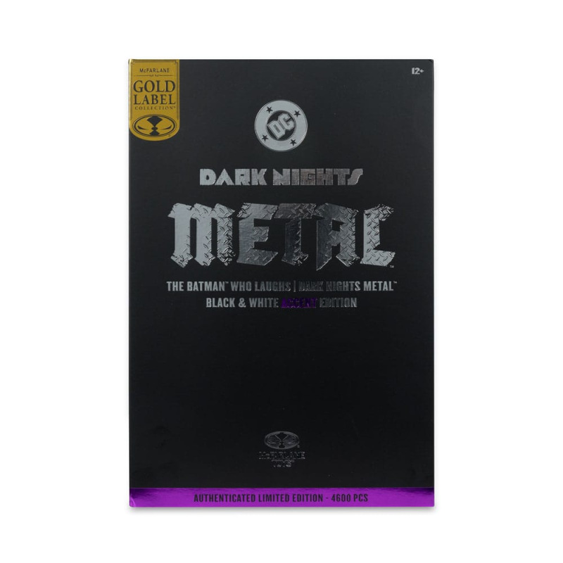 DC Multiverse Action Figure The Batman Who Laughs (B&W with accent) (Gold Label) 18 cm 7