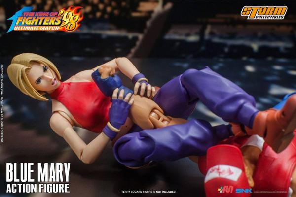 King of Fighters '98 Ultimate Match: Blue Mary 1/12 Action Figure - Storm Collectibles