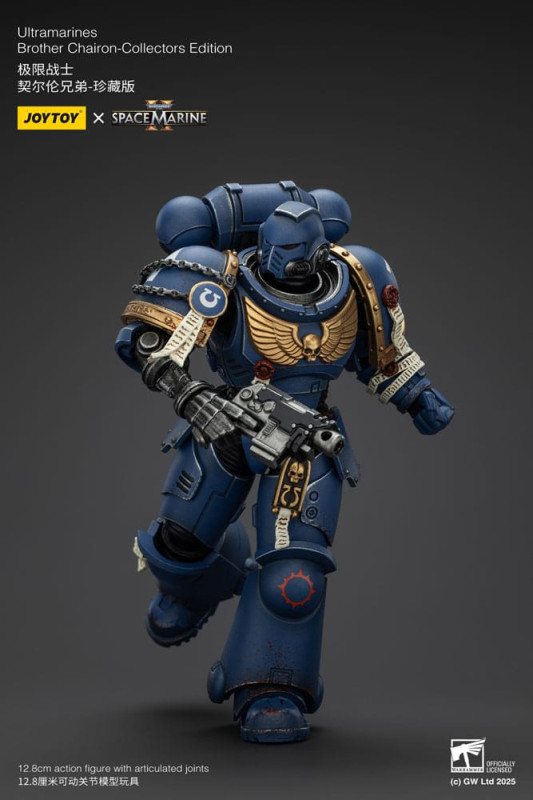 Warhammer 40,000: Space Marine 2 Action Figure Ultramarines Brother Chairon Collectors Edition 13 cm 13