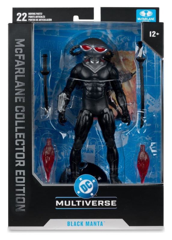 DC Multiverse McFarlane Collector Edition Action Figure Black Manta (DC Classic #68) 18 cm 6