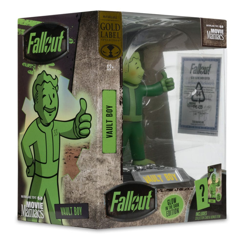 Fallout Movie Maniacs PVC Statue Vault Boy 13 cm 4