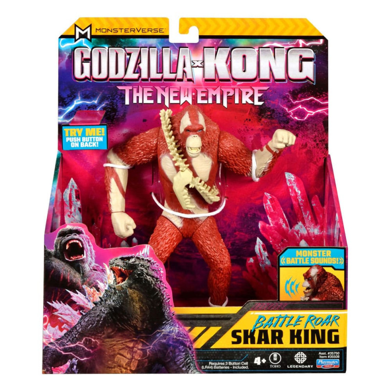 Godzilla x Kong: The New Empire Battle Roar Action Figure Skar King 18 cm 1