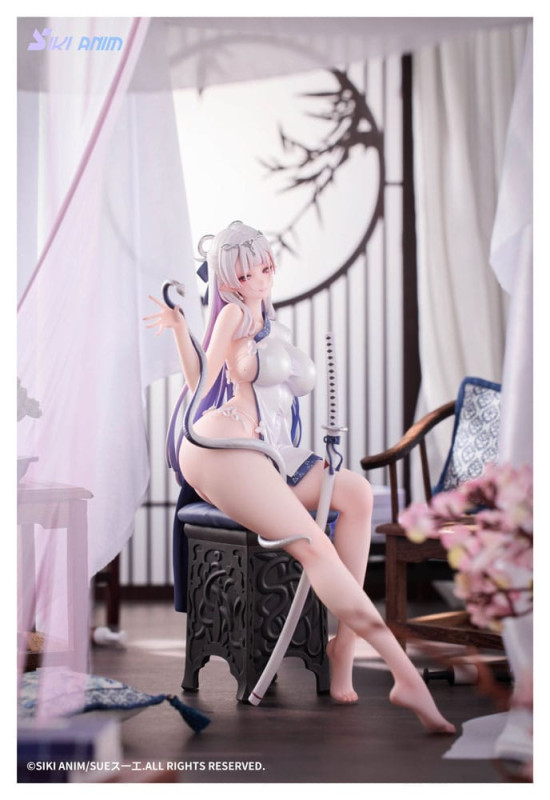 Original Character PVC Statue 1/7 The Color of the Blue - White Snake Normal Edition 20 cm 6