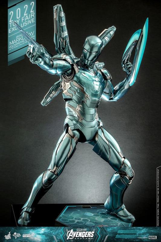 Avengers Endgame: Iron Man Mark LXXXV (Holographic) 1/6 Diecast Action Figure - Hot Toys
