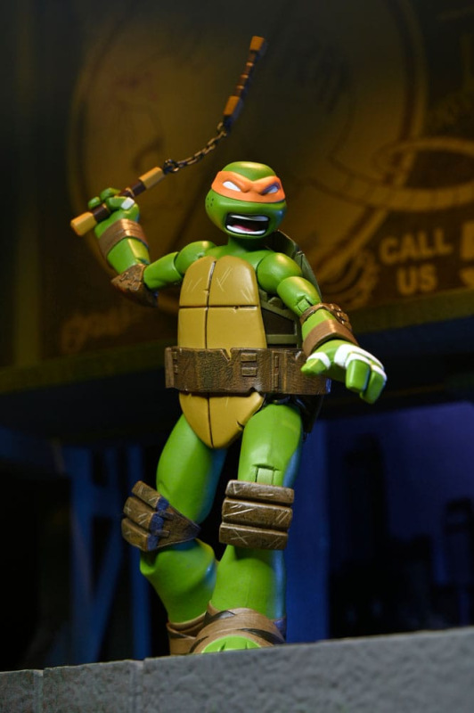 Teenage Mutant Ninja Turtles Action Figure Ultimate Michelangelo 18 cm 9